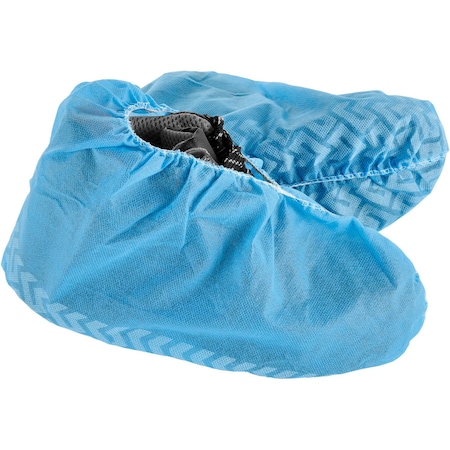 Global Industrial Disposable Shoe Covers, Polypropylene, Blue, , XL 708197BBL